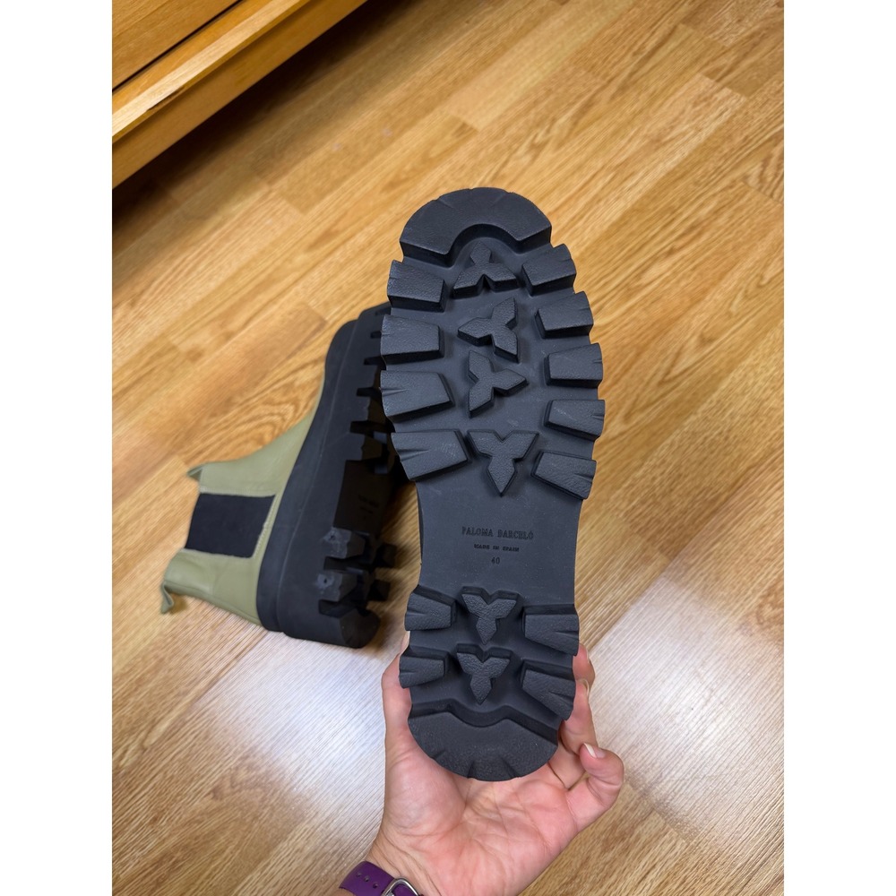 Paloma Barcelo Celine Boot Avant-Garde Women 40 Gorpcore Chunky Combat Platform - Picture 5 of 8